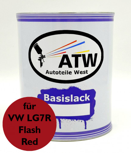 Autolack für VW LG7R Flash Red